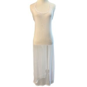 NWT Cotton-On Body Sheer White Maxi Cover Up